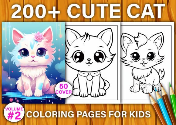 200 Cute Cat Coloring Pages: A Designer's Guide