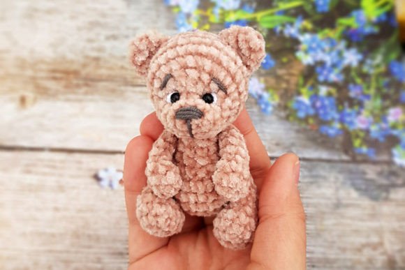 Crafting Character: The Teddy Bear Miniature Crochet Pattern