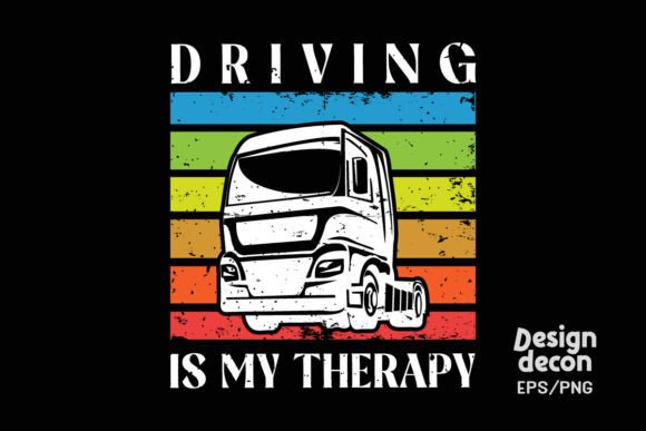 Driving is My Therapy Vintage: More Than Just a Design File