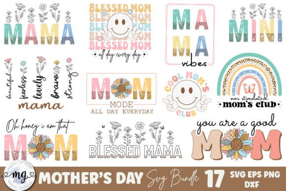 Mother's Day SVG Bundle: Designs for Every Creative Project