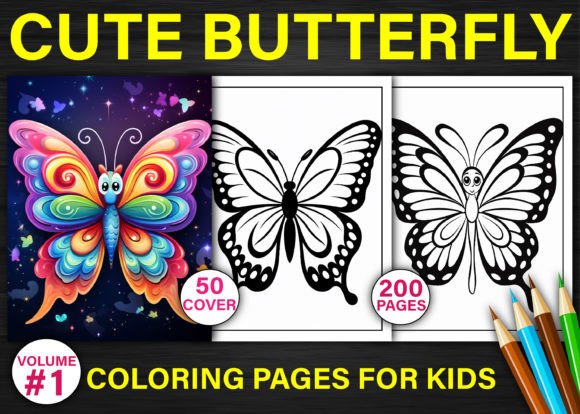 Unlocking Creative Potential with 200+ Cute Butterfly Coloring Pages KDP