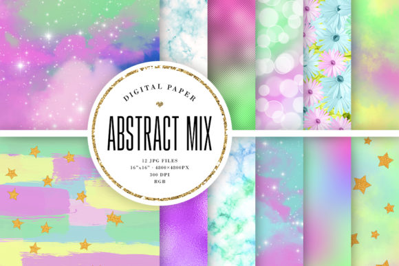 Unlocking Creative Potential with the Abstract Backgrounds Mix