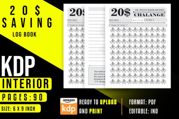 Your $20 Savings Challenge Tracker: A Fun Path to Financial Wins